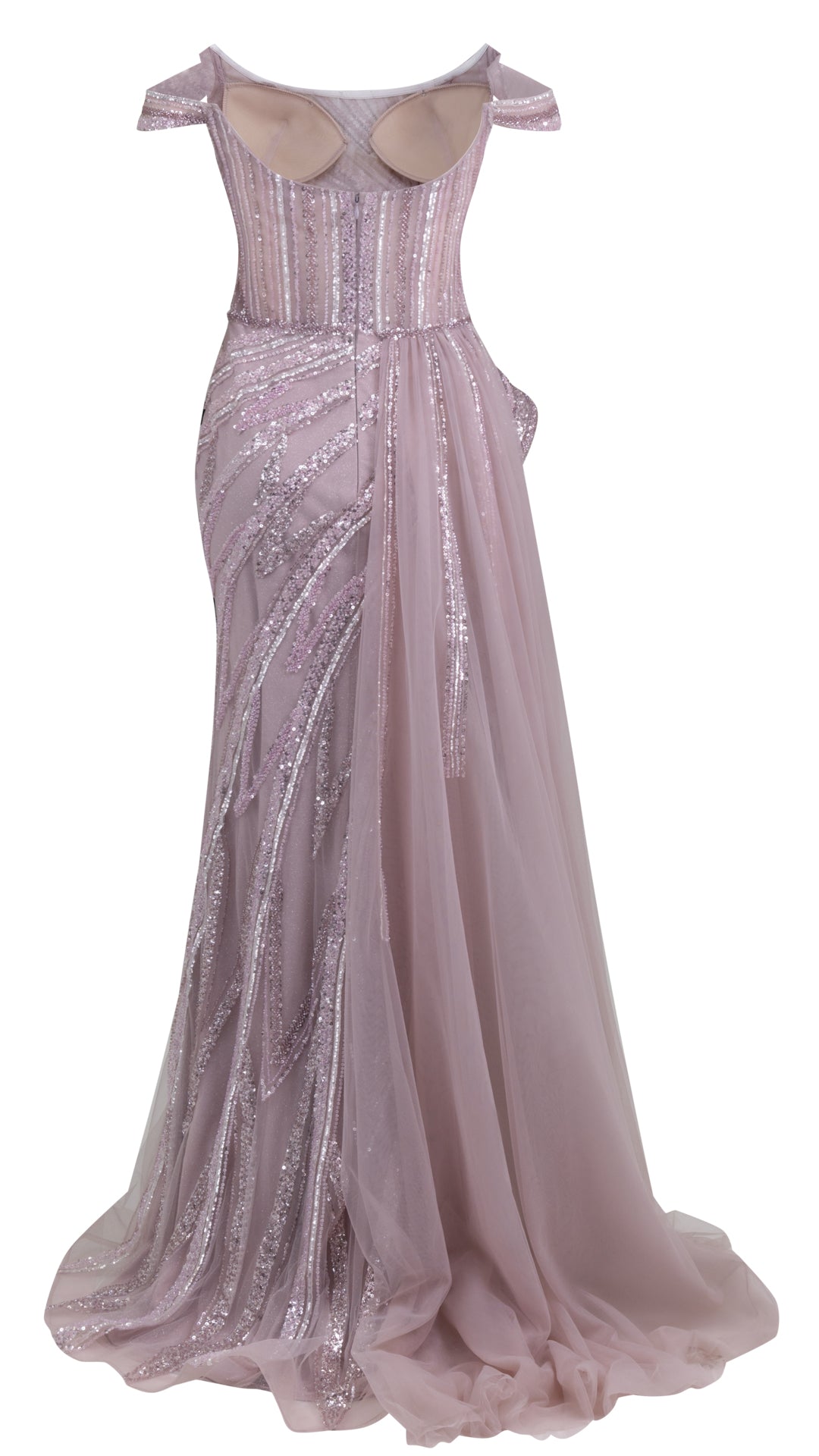 EMBALISHED OFF-SHOULDER MERMAID DRESS - Heli's Couture | Party Dresses and Evening Wear for women